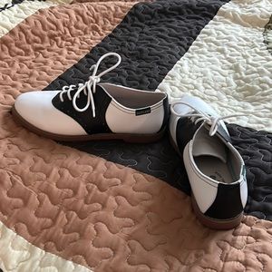 50s Official Real Leather Bobby Shoes, Size 8, *Worn only Once*